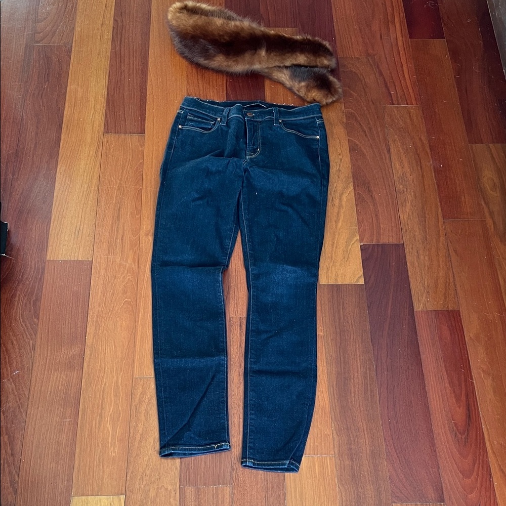 J Brand After Dark Blue Women's Skinny Jeans 28